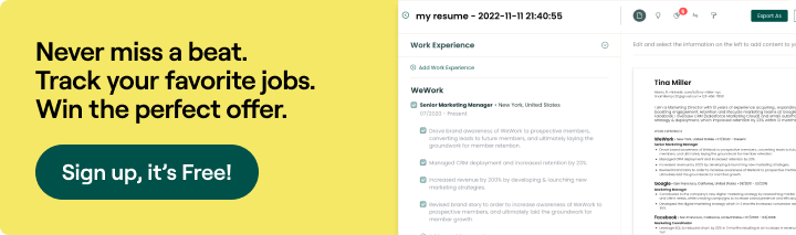 Optimize your resume with Teal - AI-powered resume builder and job tracking tools